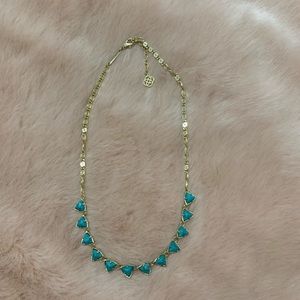 Kendra Scott Triangle Stone Necklace